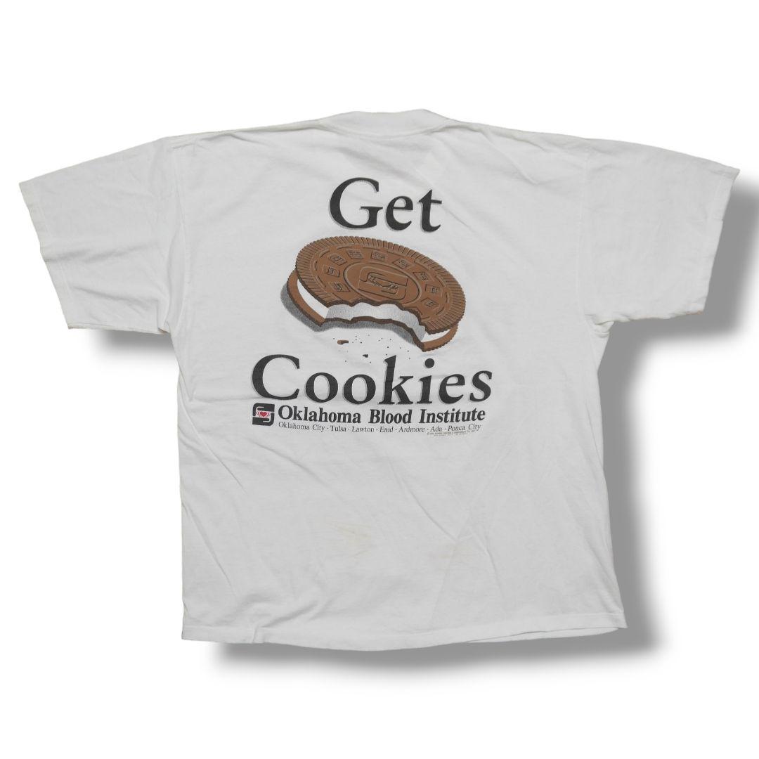VINTAGE 90s XL Promotion Tee -Oklahoma Blood Institute-
