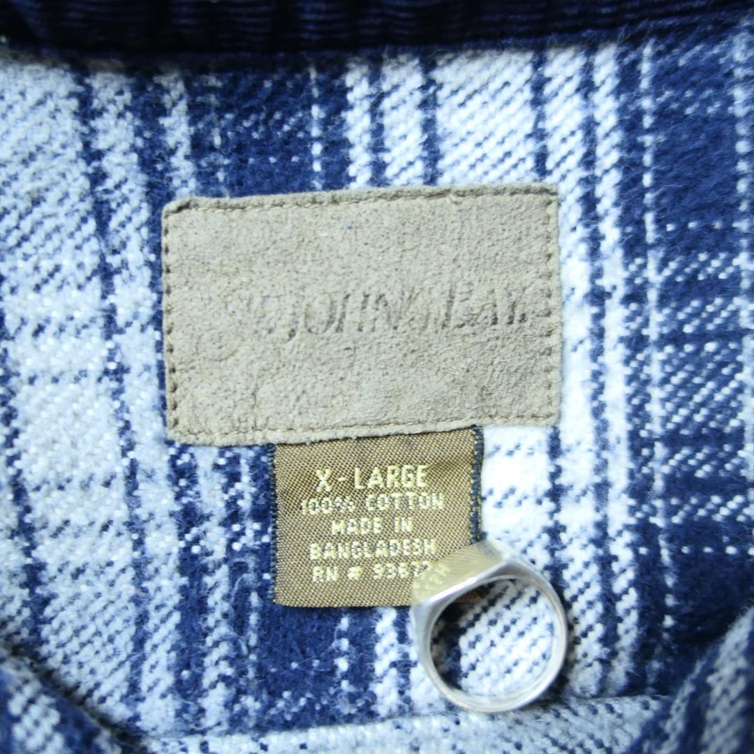 VINTAGE 90-00s XL Flannel Shirt -St.John's Bay-