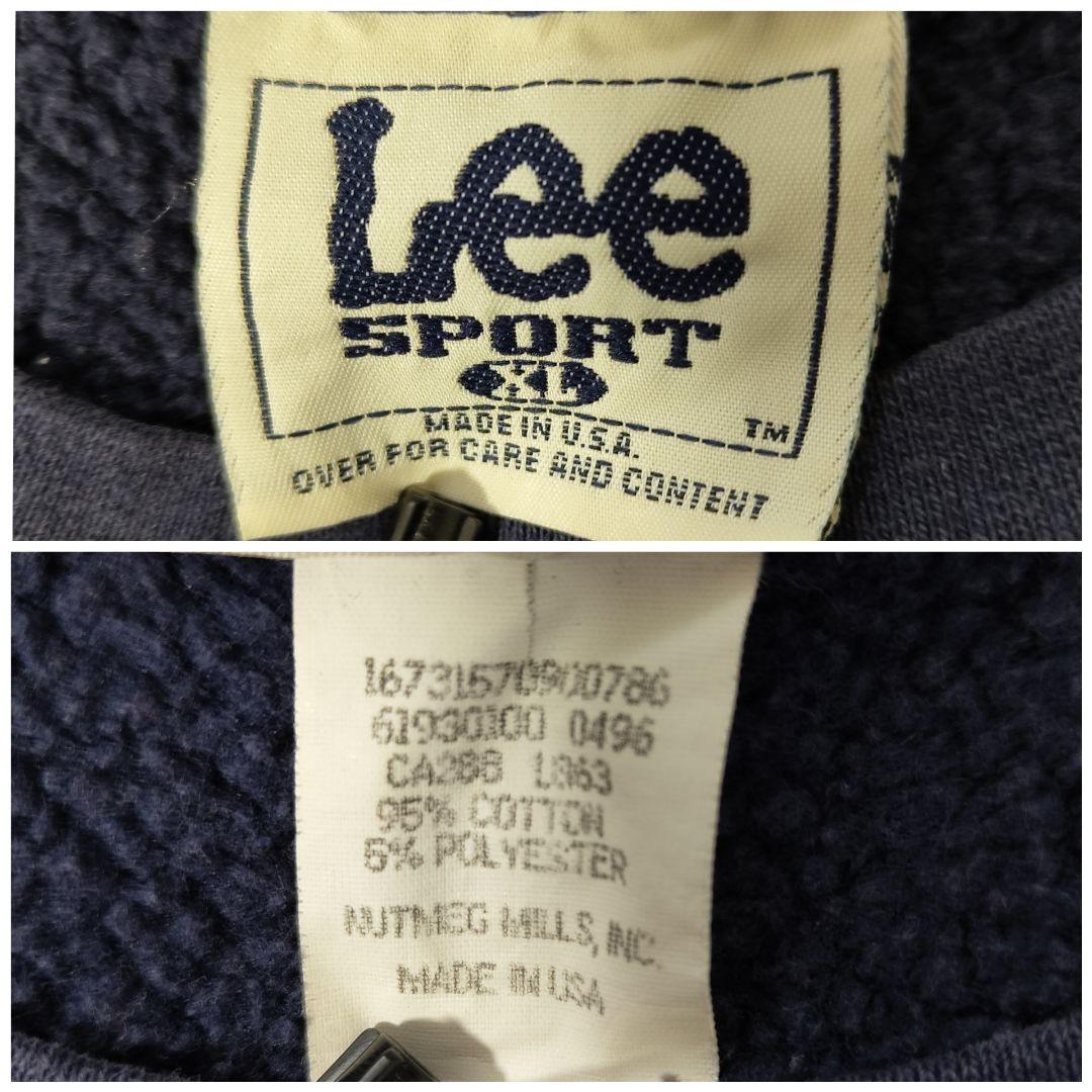 VINTAGE 90s XL Reverse weave type sweat -Lee-
