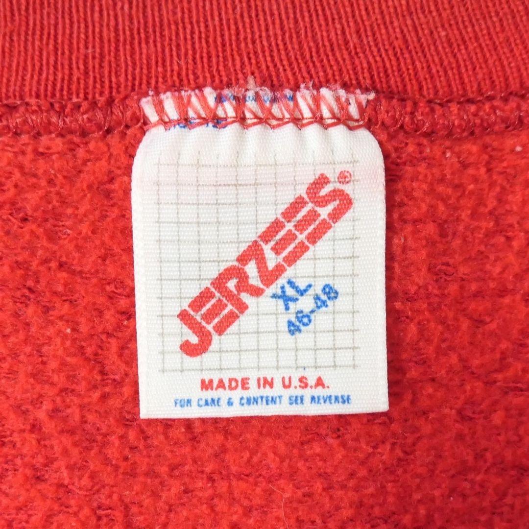 VINTAGE 80s XL Collage sweat -JERZEES-