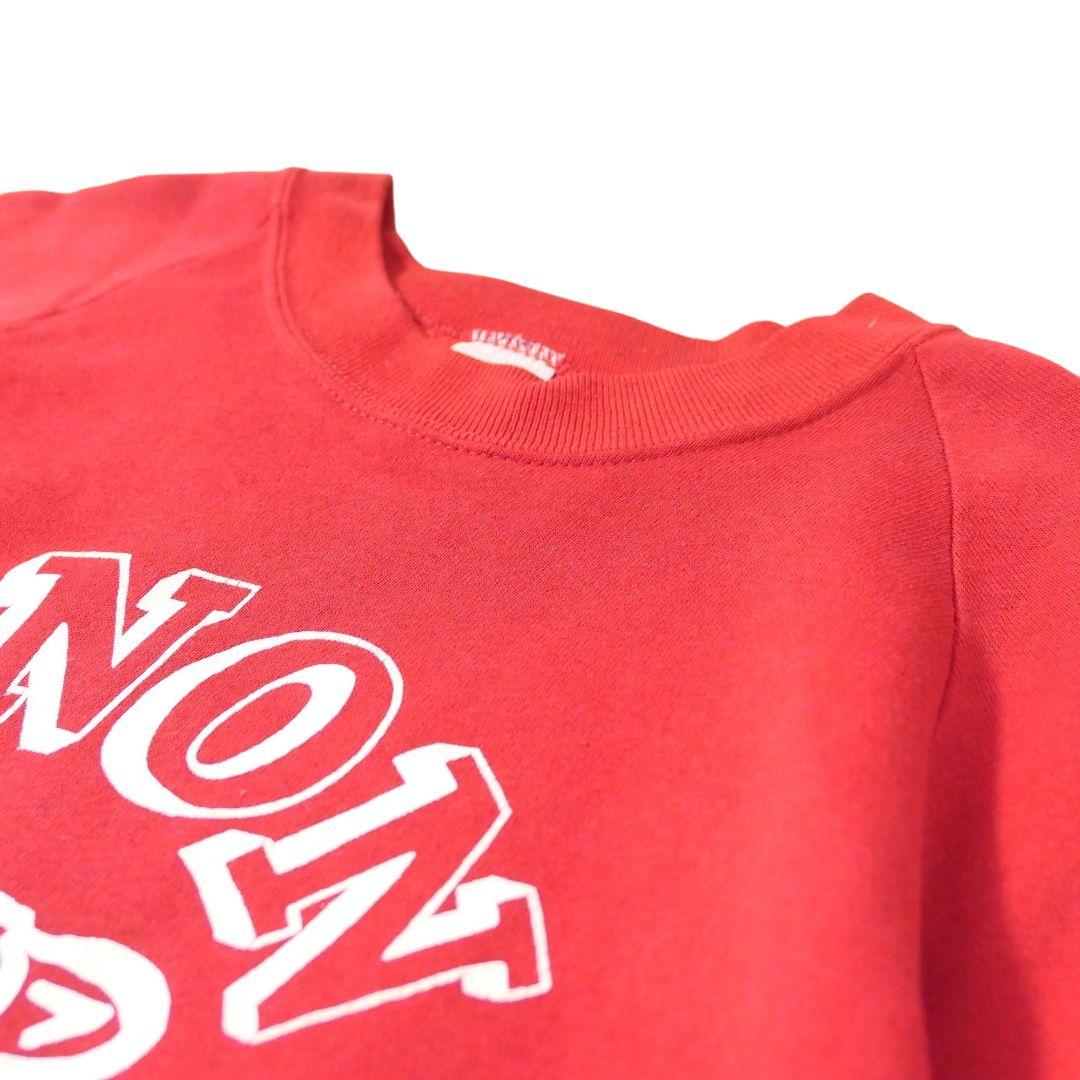 VINTAGE 80s XL Collage sweat -JERZEES-