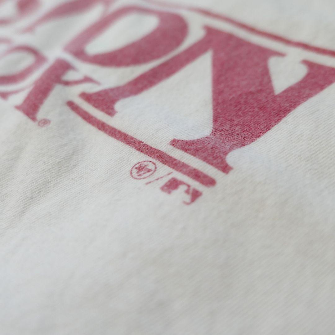 USED XL Ringer T-shirt -STRANGER THINGS × RED SOX-