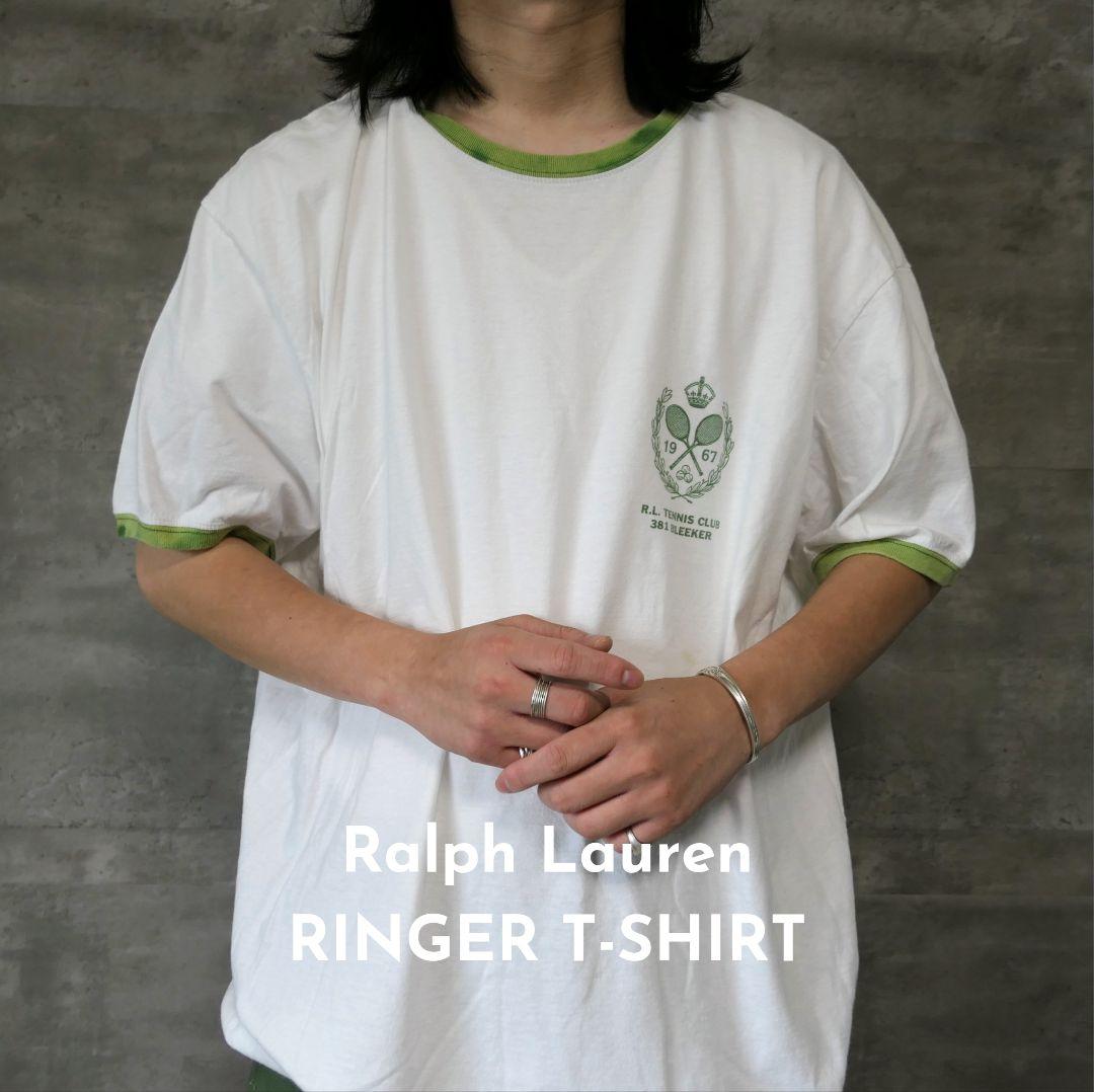 USED XL Ringer T-shirt -Ralph Lauren-