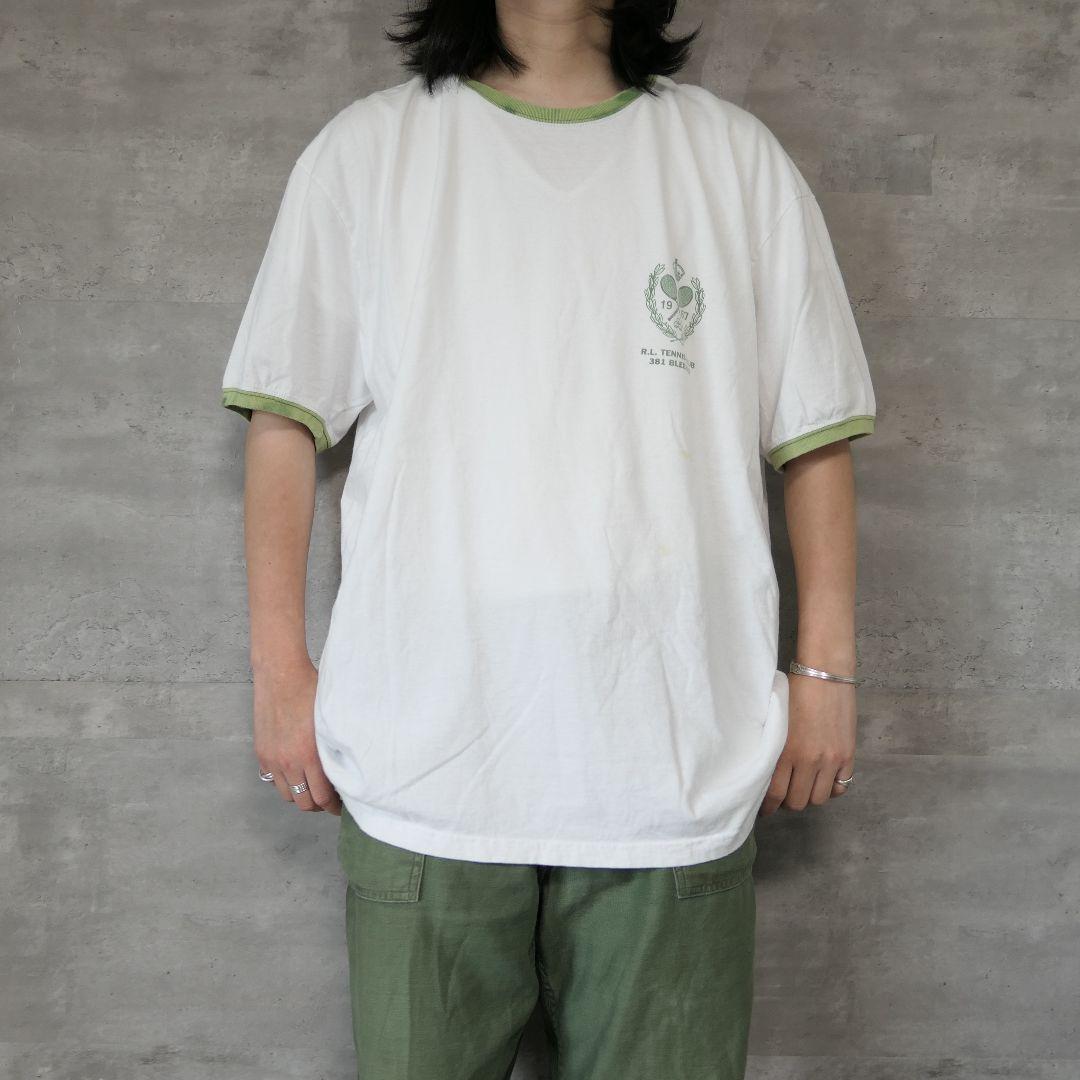 USED XL Ringer T-shirt -Ralph Lauren-