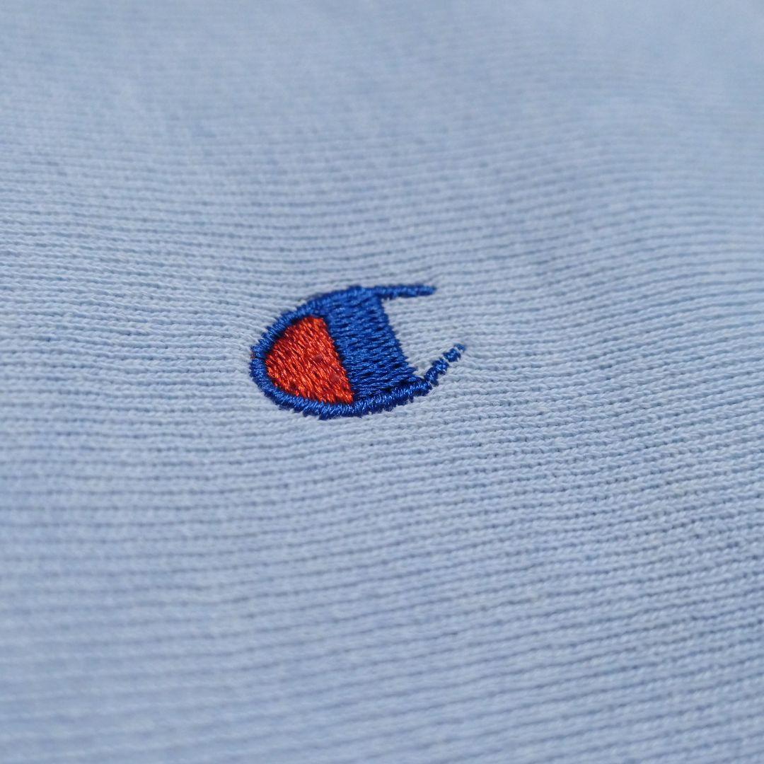 VINTAGE 90s L Reverse Weave Sweat "SKYBLUE" -Champion-