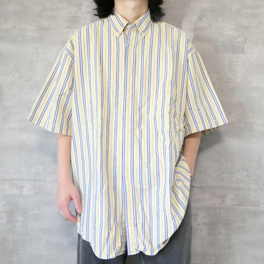 USED XL Stripe shirt -Eddie Bauer-