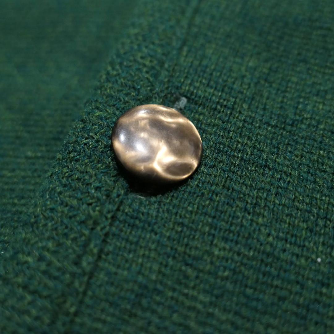 VINTAGE 60-70s M Wool × Aclyric Knit Cardigan -WARREN KNIT-