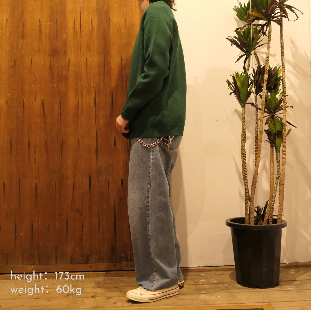 VINTAGE 60-70s M Wool × Aclyric Knit Cardigan -WARREN KNIT-