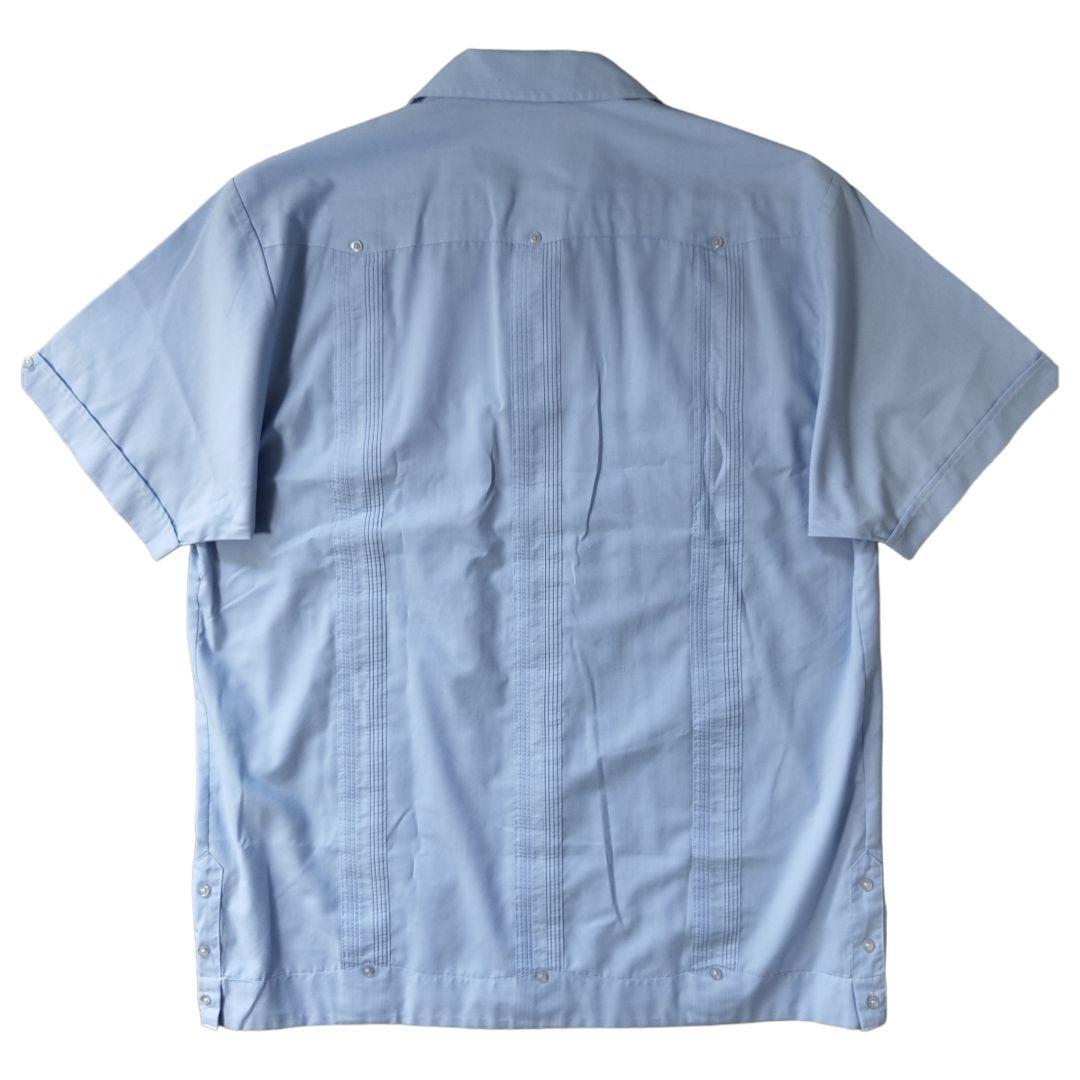 USED M Cuba shirt -the havanera co.-