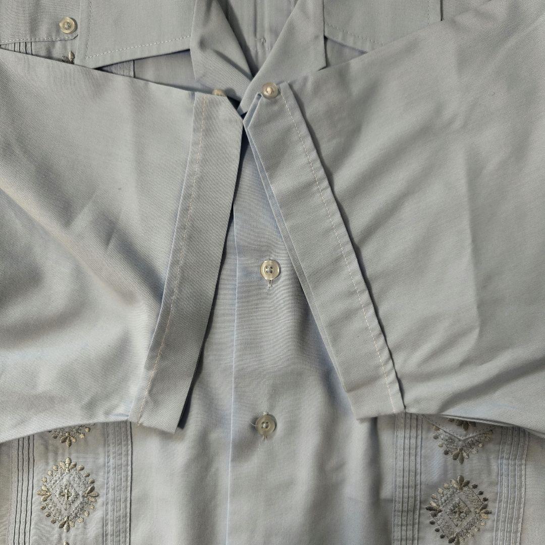 USED M Cuba shirt -the havanera co.-