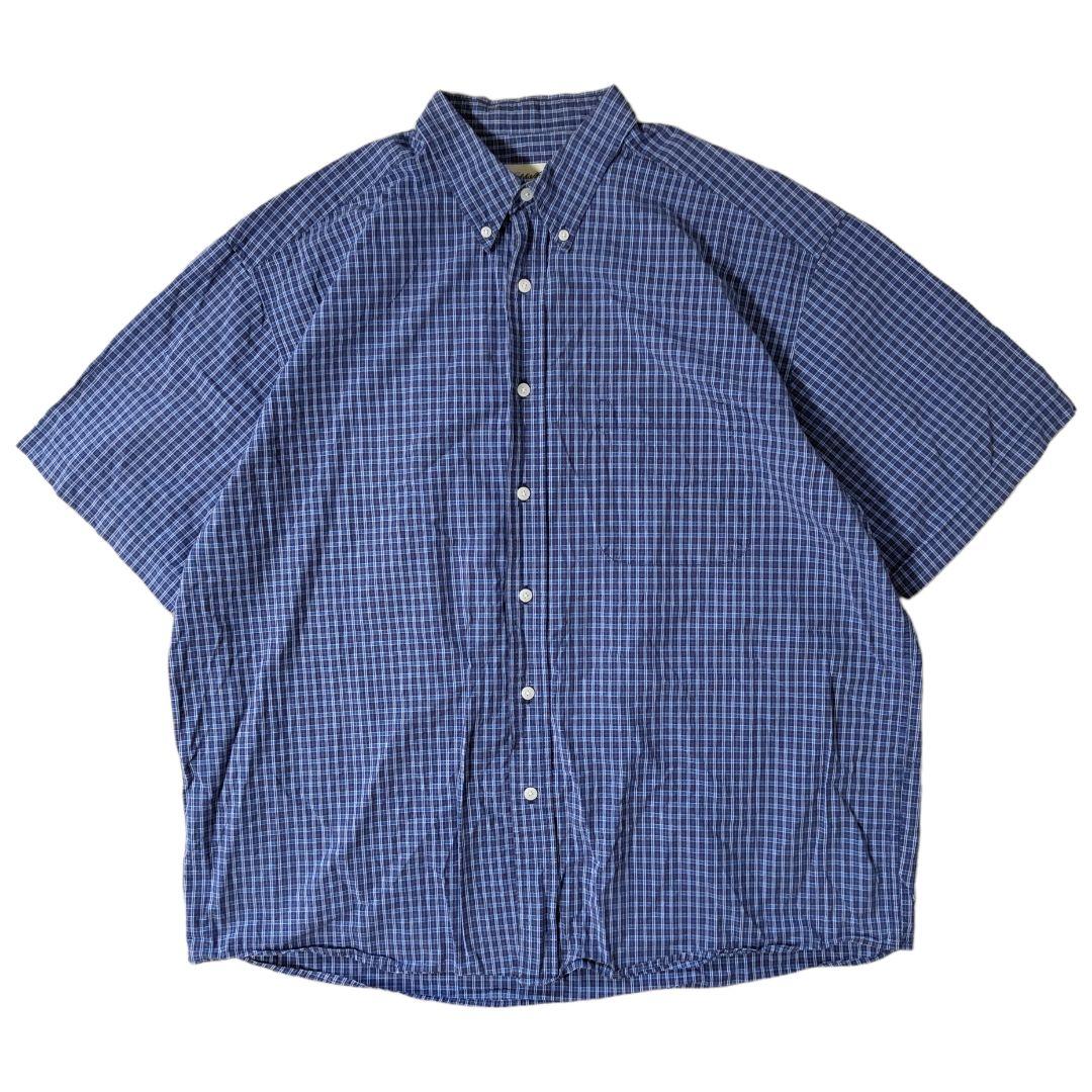 USED XL S/S Button down shirt -EddieBauer-