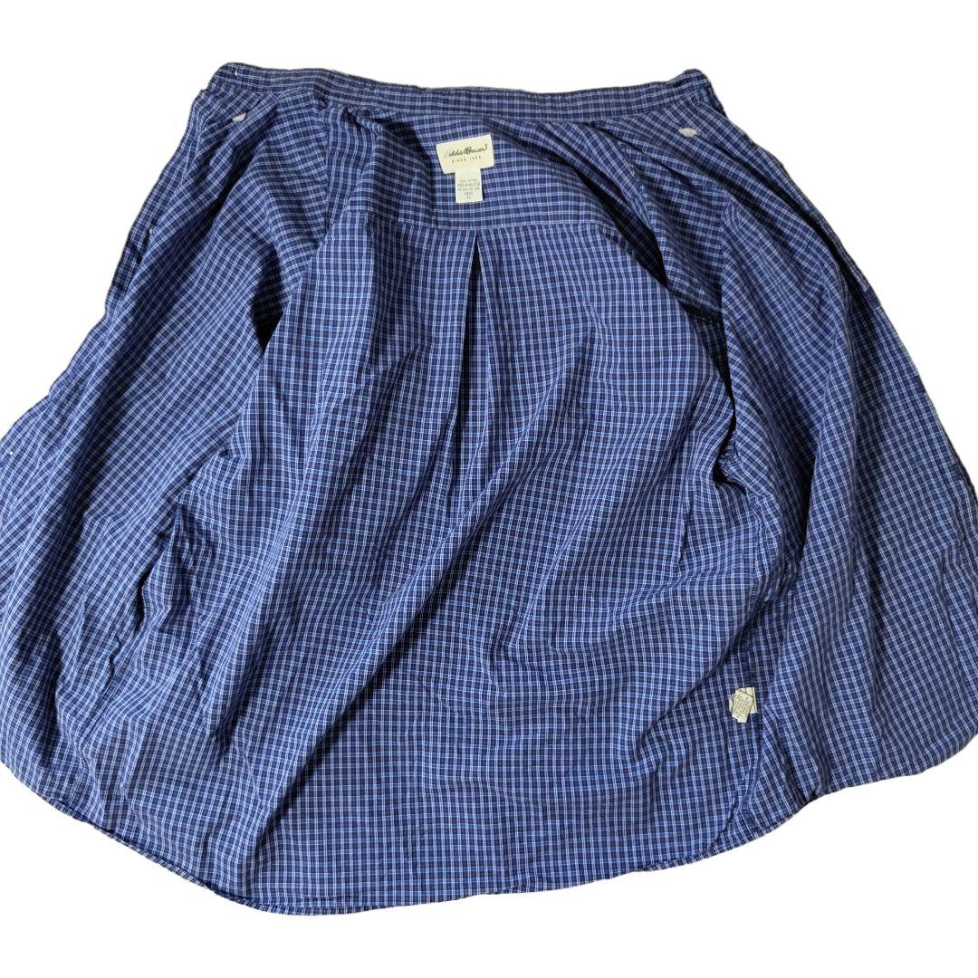 USED XL S/S Button down shirt -EddieBauer-