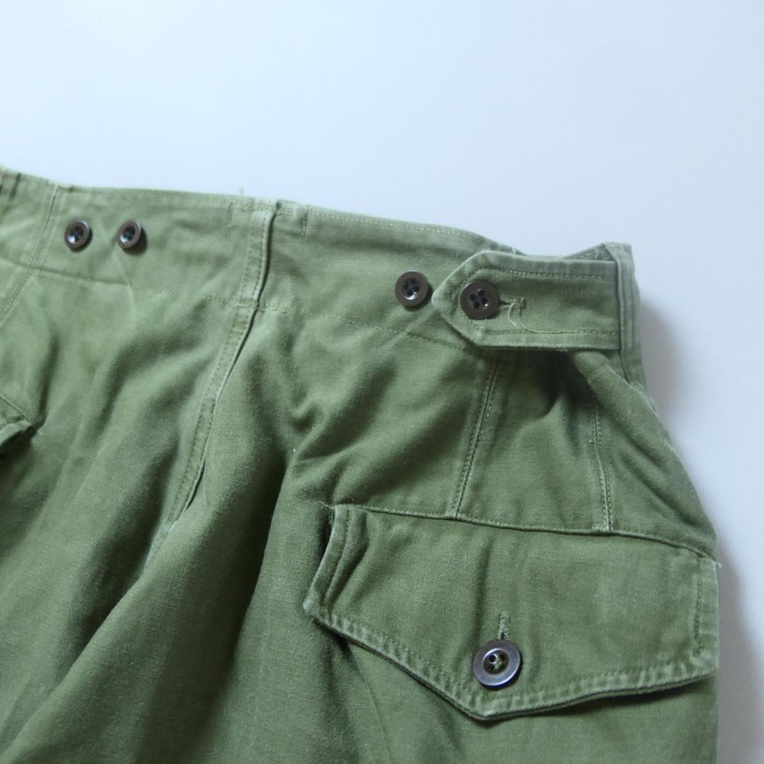 VINTAGE 60s Double Face Cargo Pants -Dutch Army-