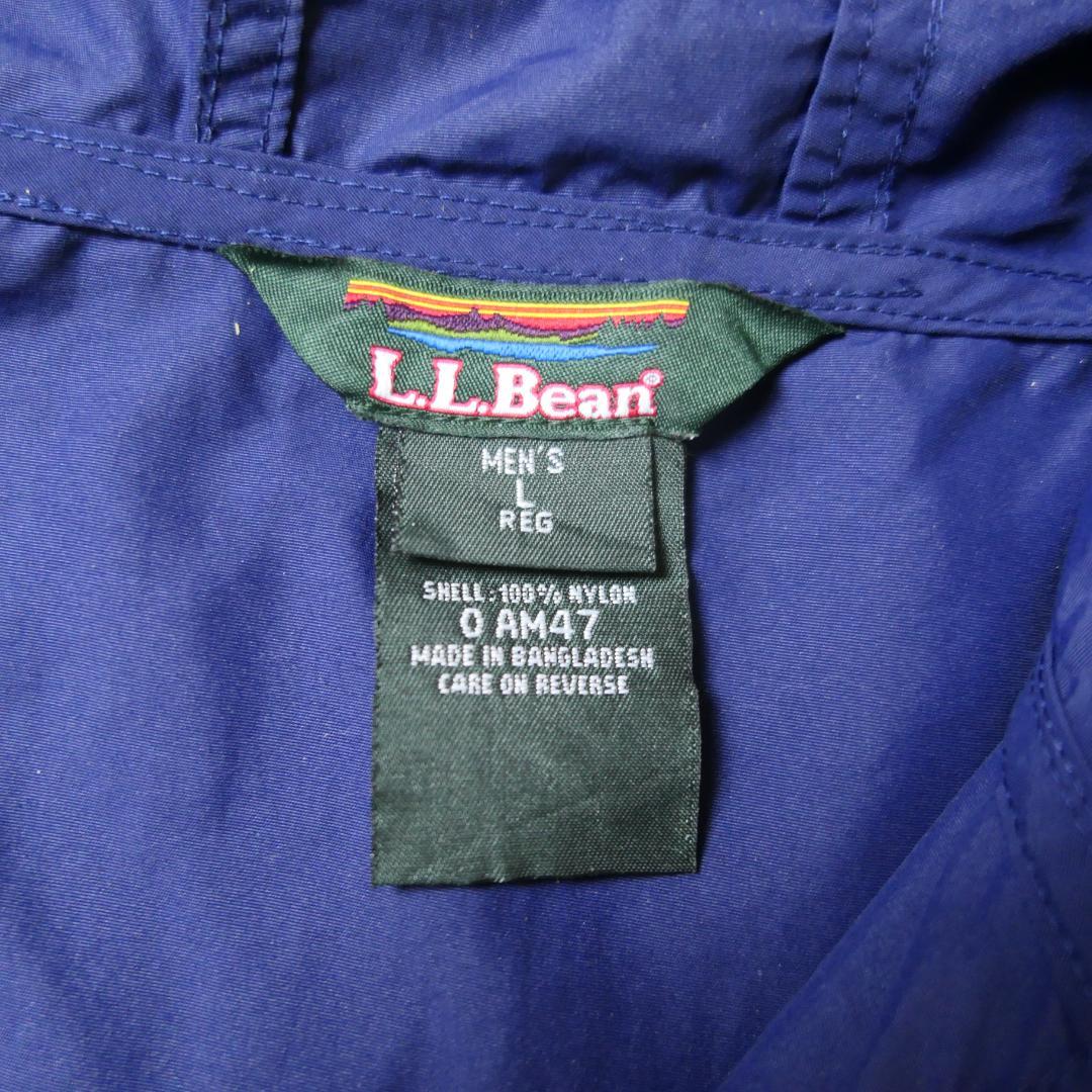 90s-00s L Nylon Anorak Parka -L.L.Bean-