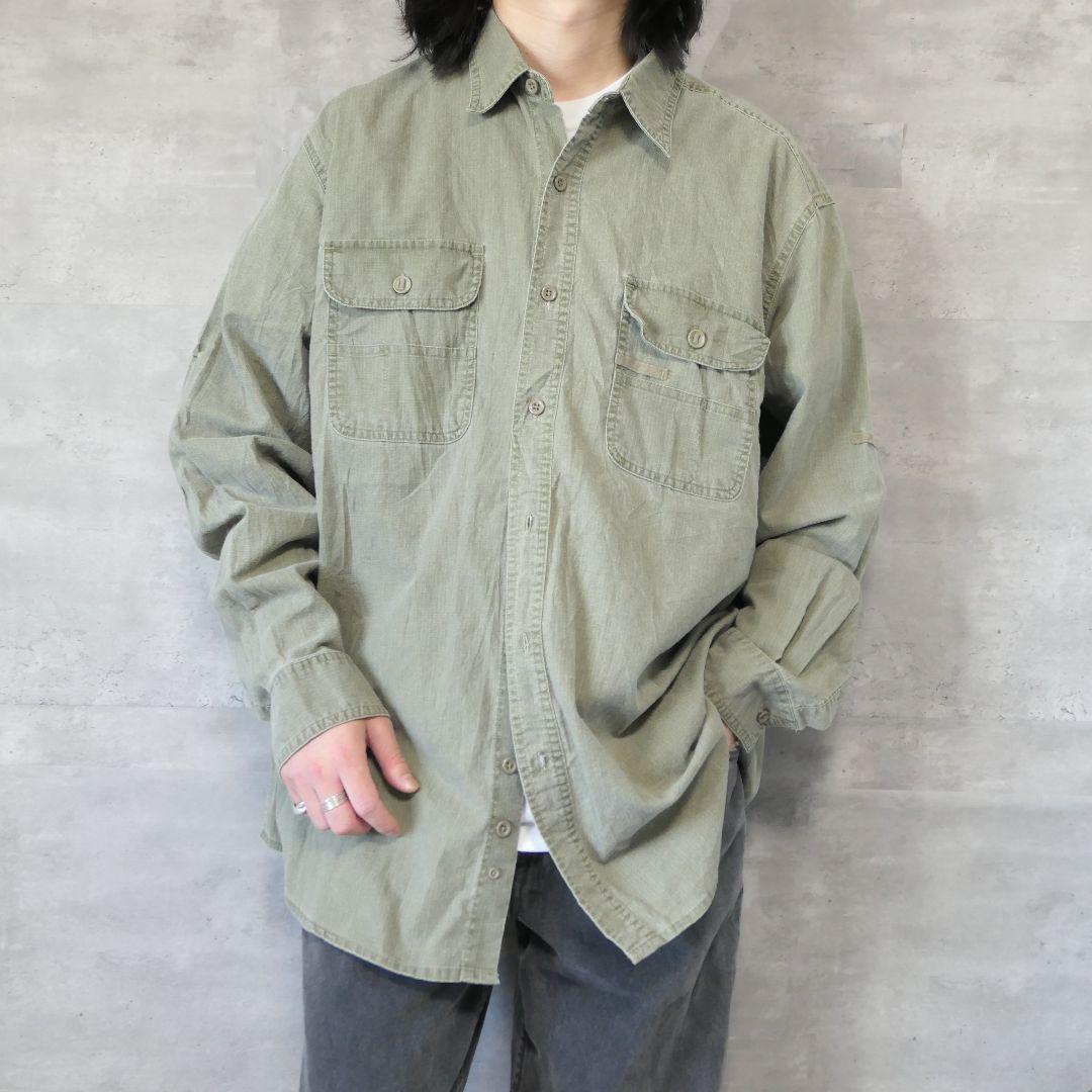 USED XL Ripstop shirt -FADED GLORY-