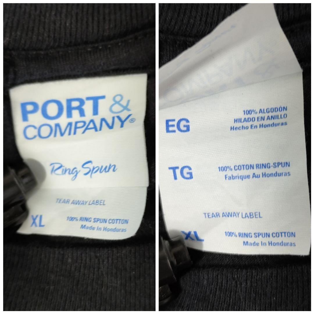 USED XL Print T-shirt -PORT & COMPANY-