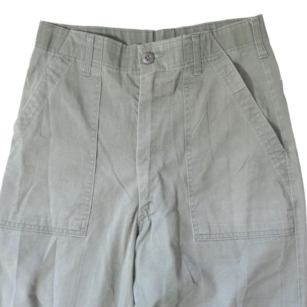 VINTAGE 70s 30inch Baker pants -U.S.ARMY-