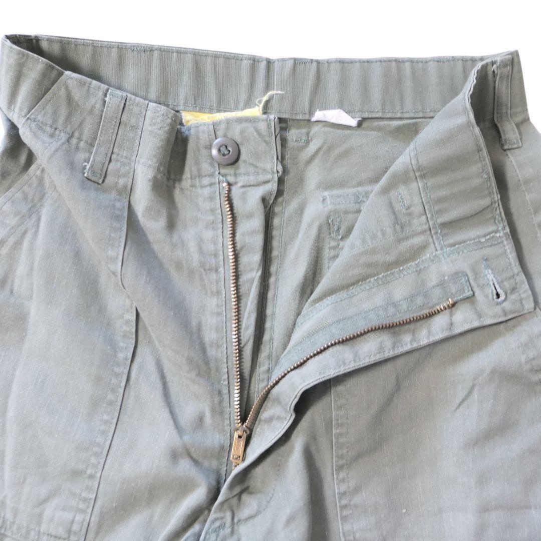 VINTAGE 70s 30inch Baker pants -U.S.ARMY-
