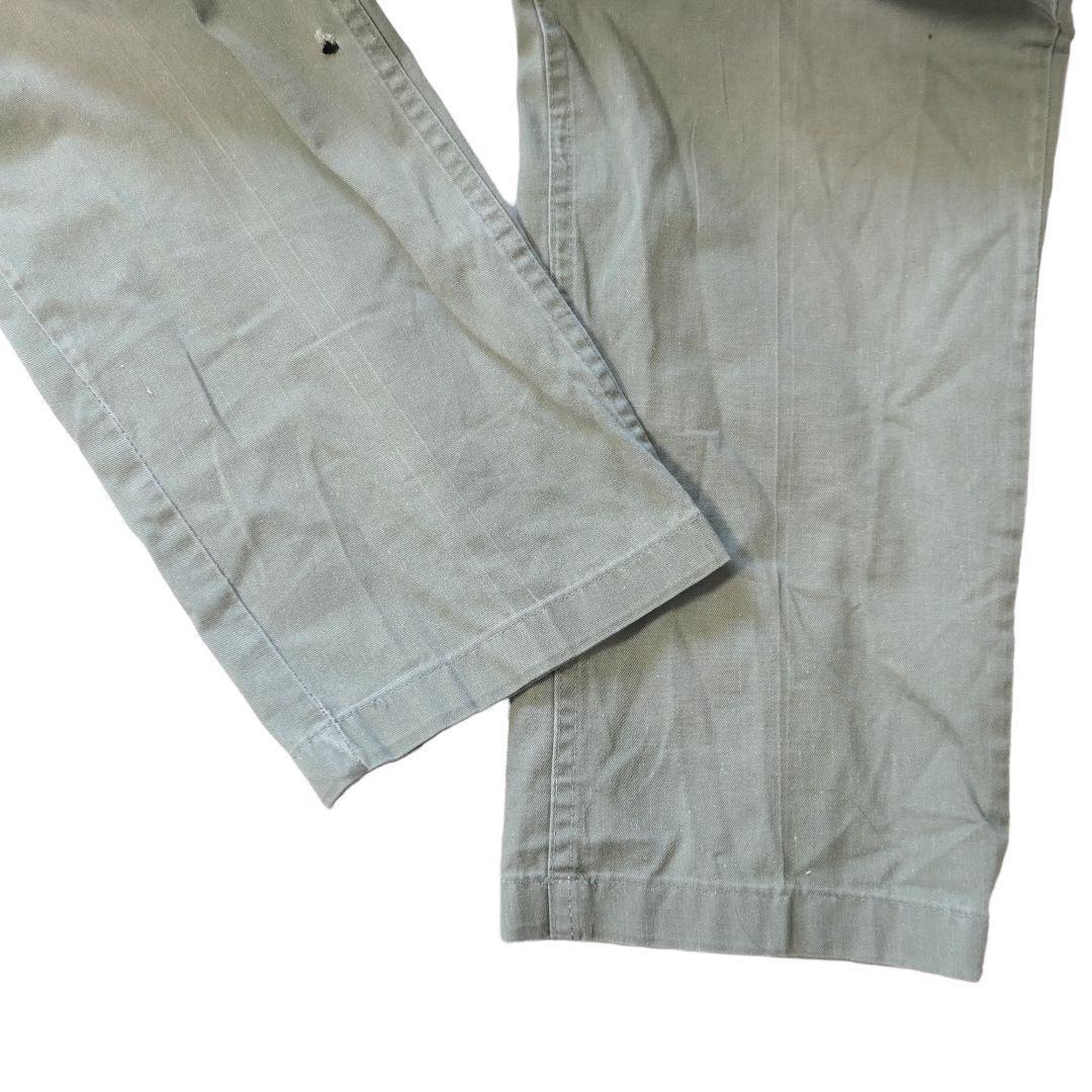 VINTAGE 70s 30inch Baker pants -U.S.ARMY-