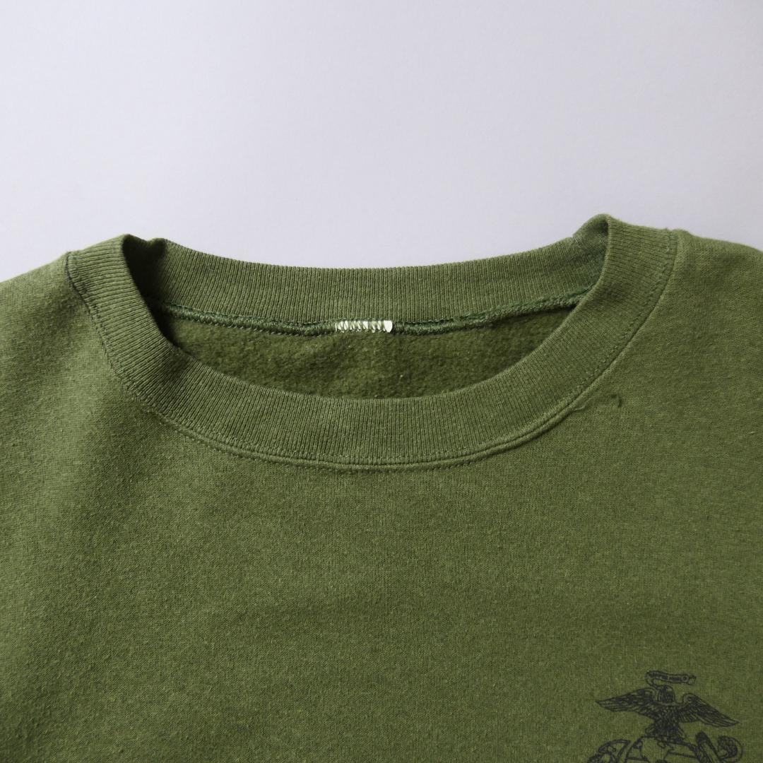 VINTAGE 90-00s L-XL Military Sweat -USMC-