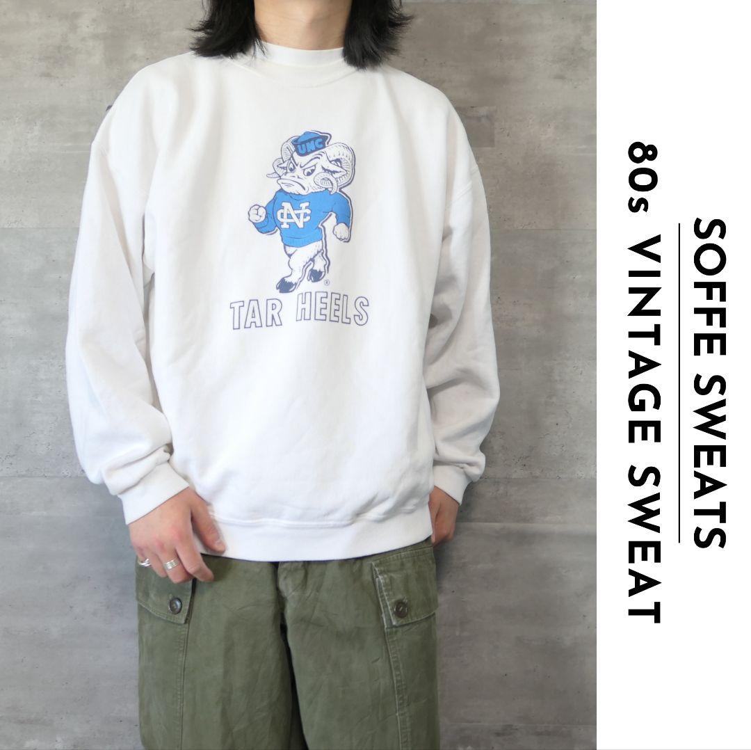 VINTAGE 80s XL Collage sweat -SOFFE SWEATS-