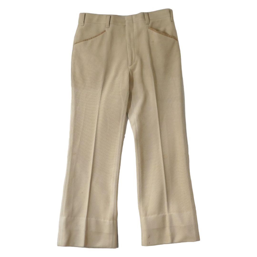 VINTAGE 70-80s Corduroy flare pants -the gallery by haggar-