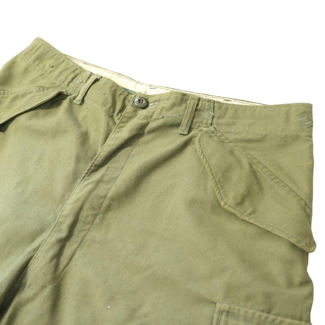 VINTAGE 70s M M-65 field cargo shorts -U.S.ARMY-