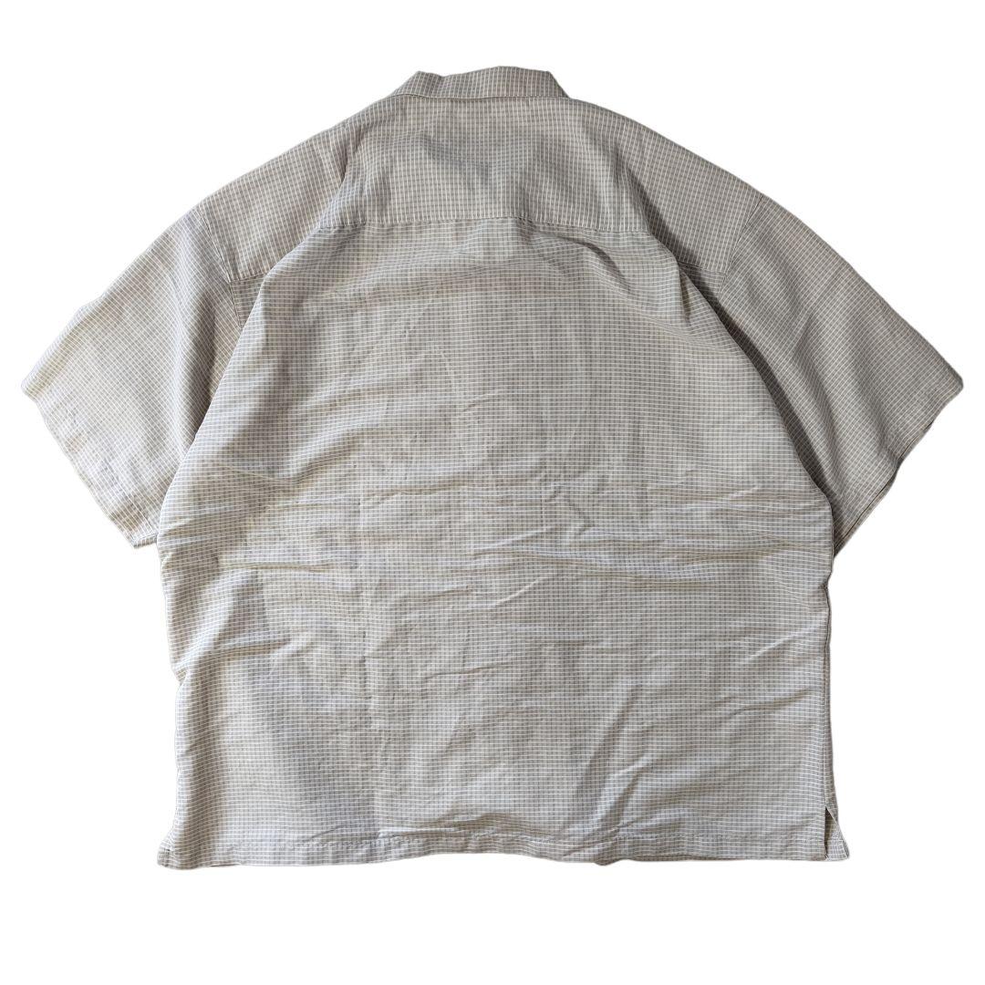 USED XL Half sleeve check shirt -BIG DOGS-