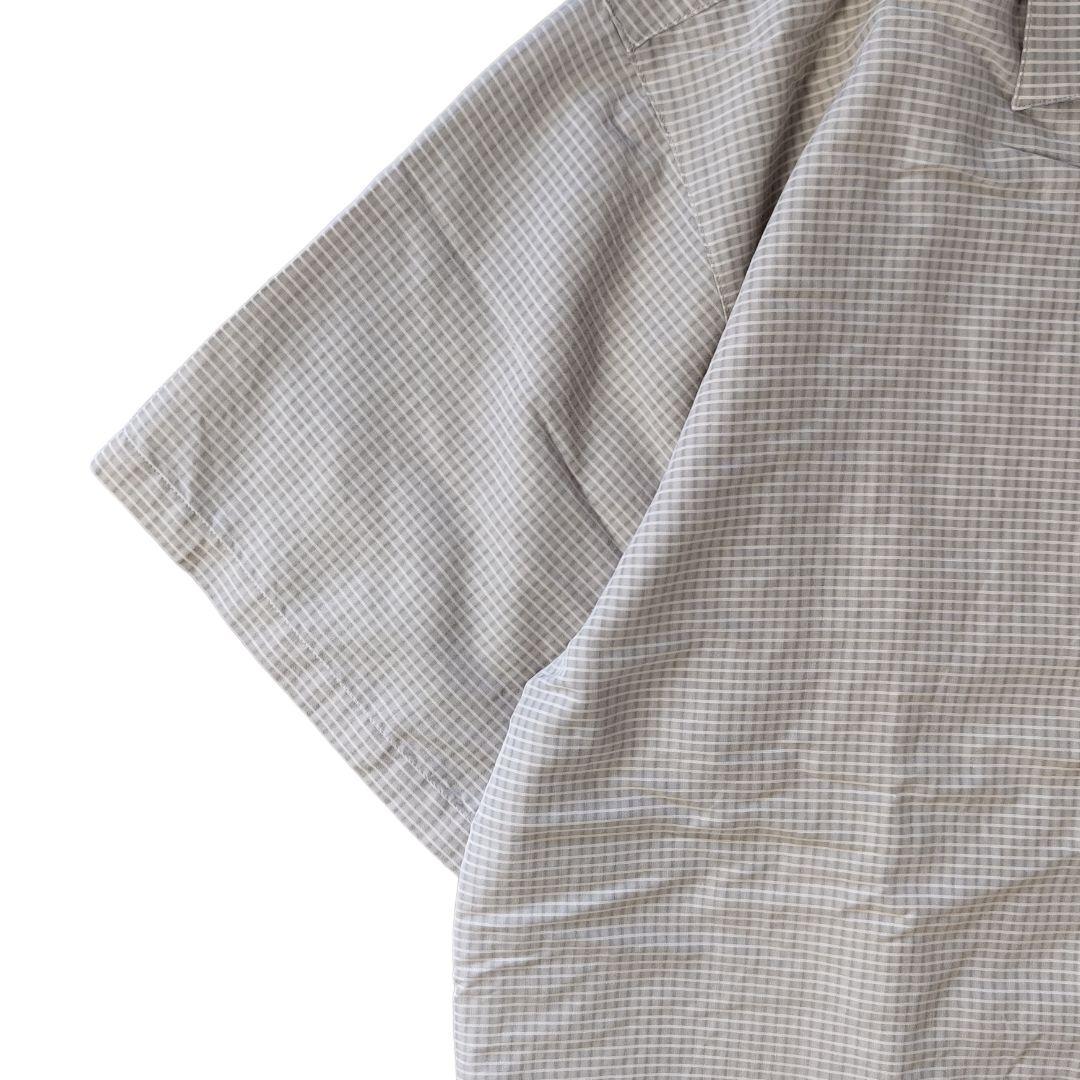 USED XL Half sleeve check shirt -BIG DOGS-