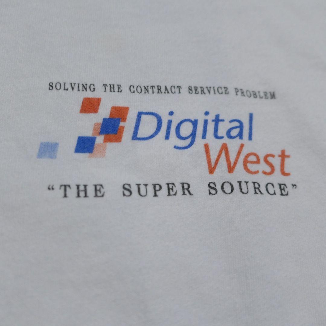 VINTAGE 90s Promotion Tee -Digital West Marketing-