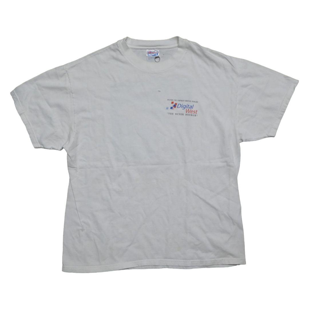 VINTAGE 90s Promotion Tee -Digital West Marketing-