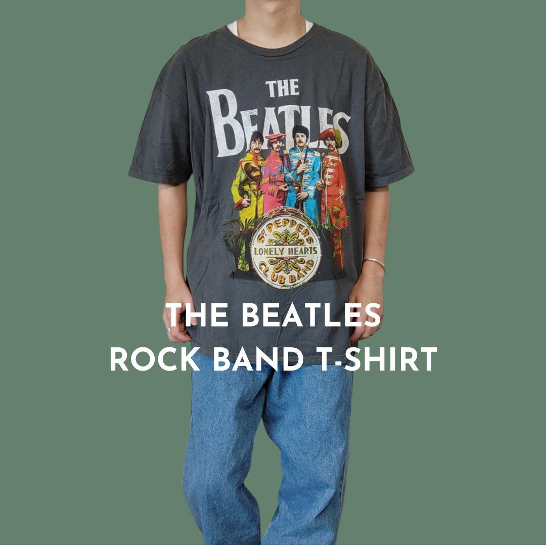 USED XXL Rock band T-shirt -The Beatles-