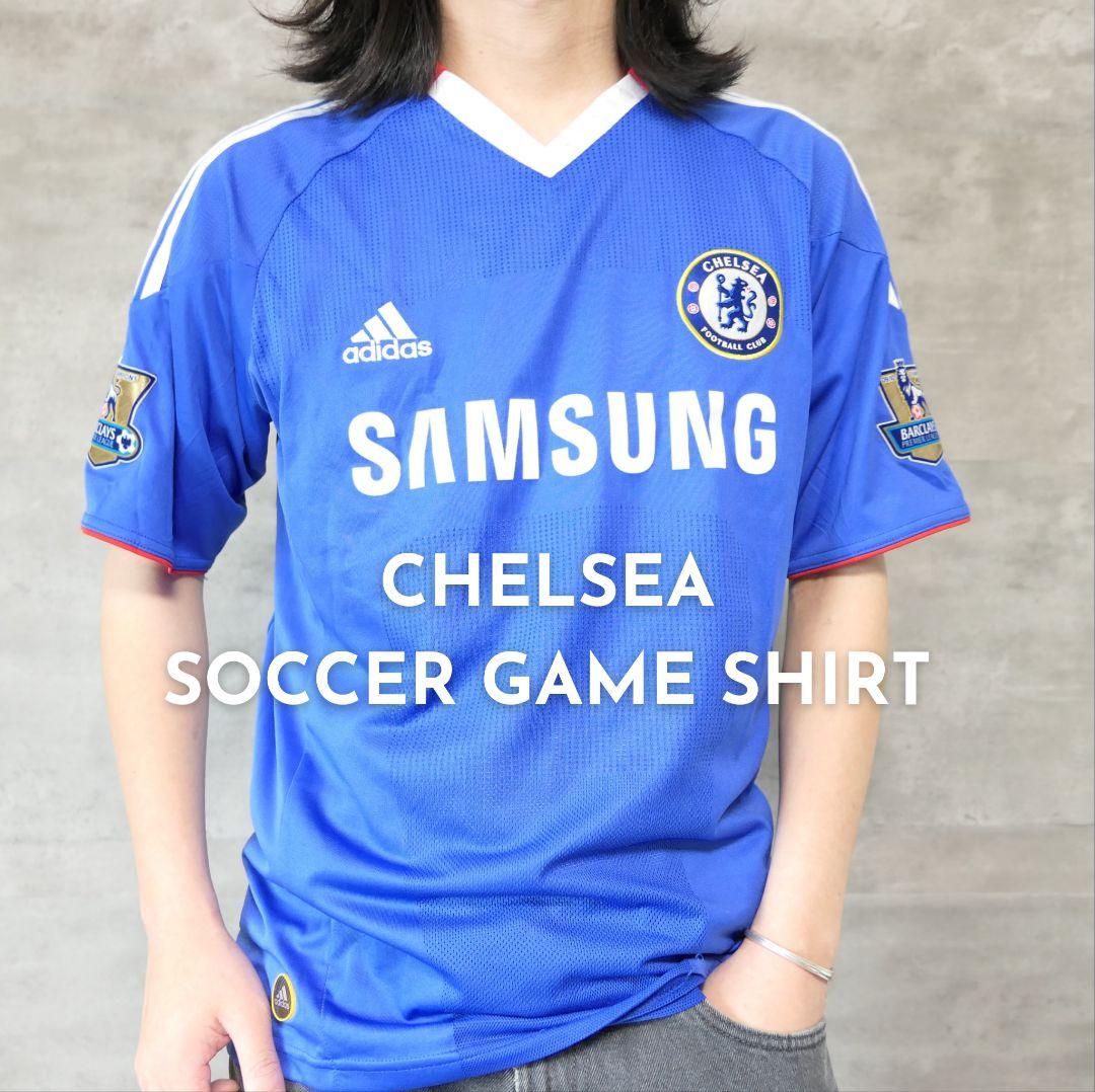 USED M Soccer game shirt -CHELSEA-