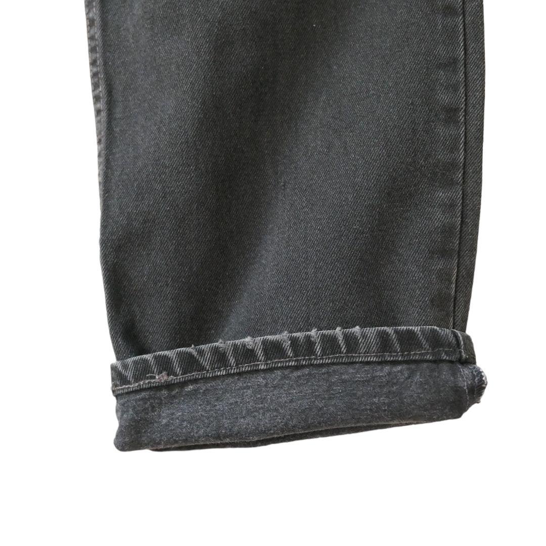 VINTAGE 90s 34inch 550 Black denim pants -Levi's-