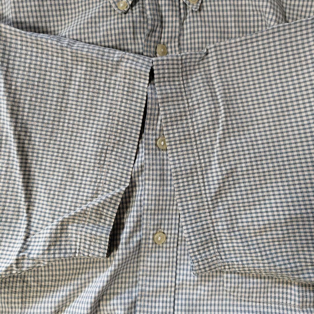 USED L H/S Button down shirt -EddieBauer-