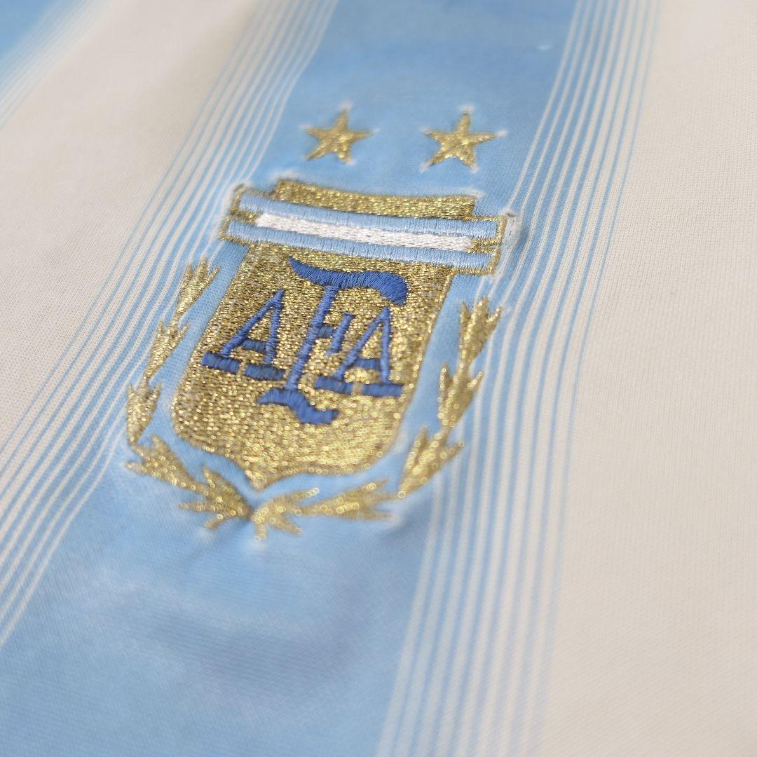 USED XL Soccer game shirt -ARGENTINA-