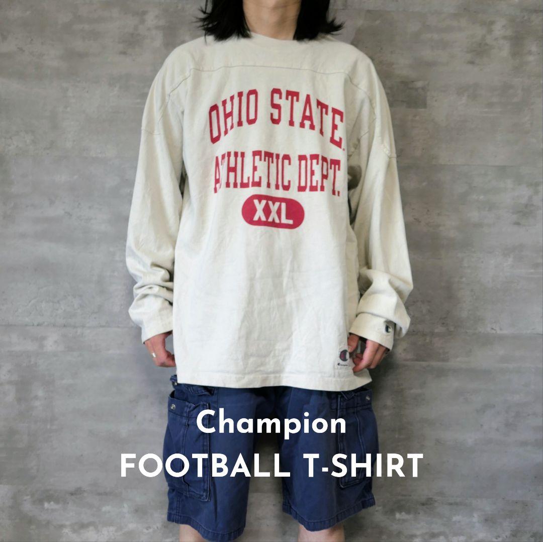 USED XL Football T-shirt -Champion-