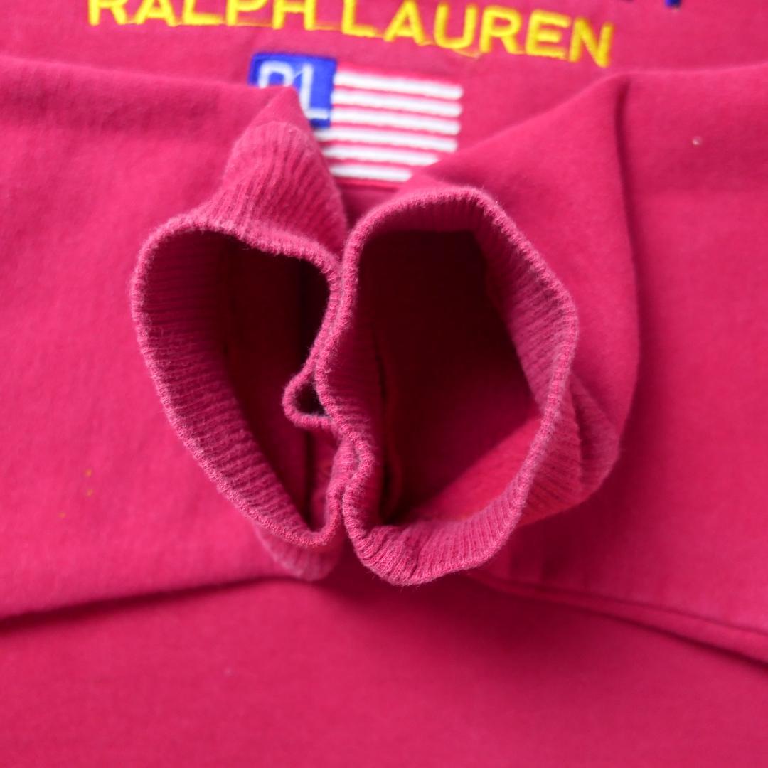 VINTAGE 90s L Logo Sweat -POLO SPORT-