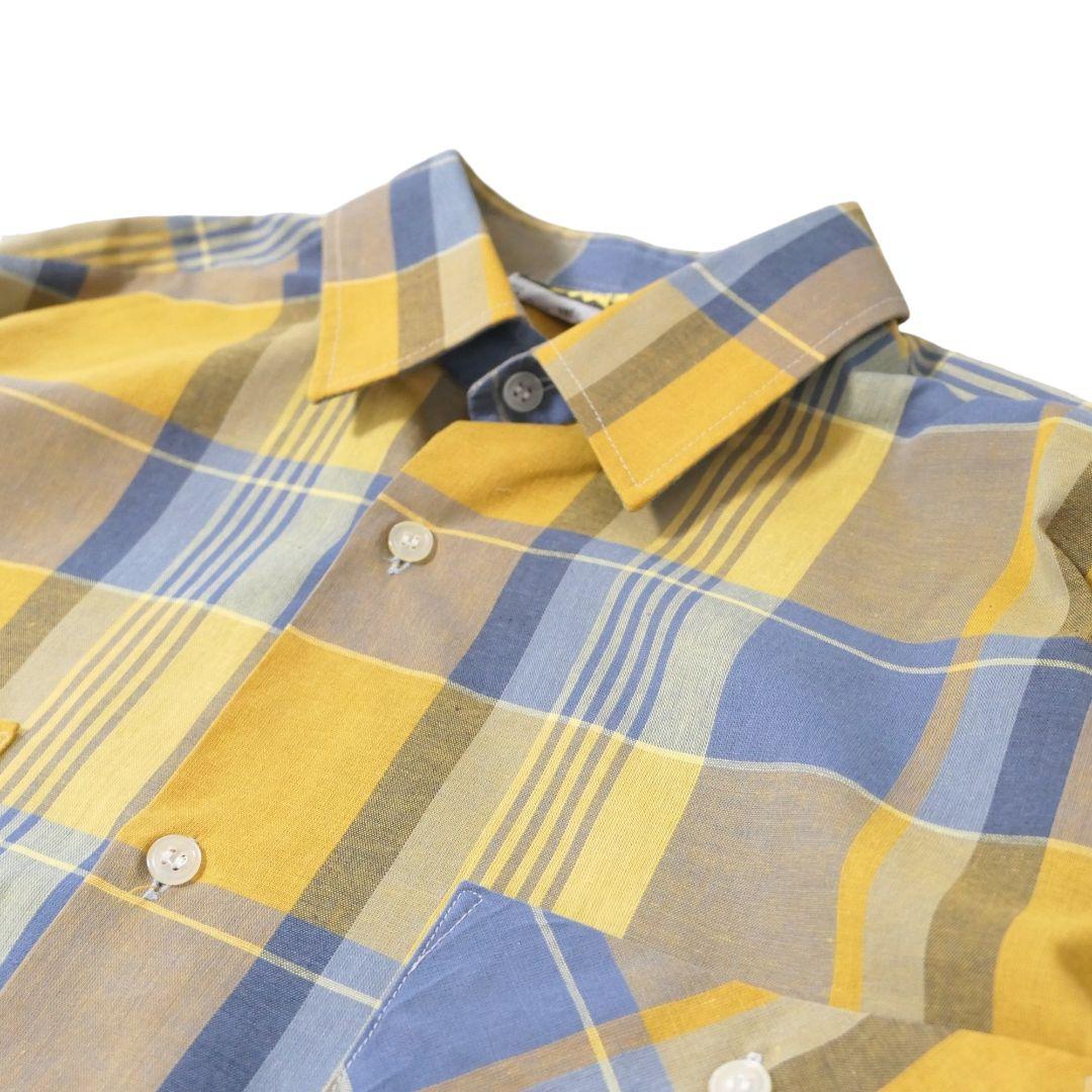 VINTAGE 70s L Check shirt -sohaj-