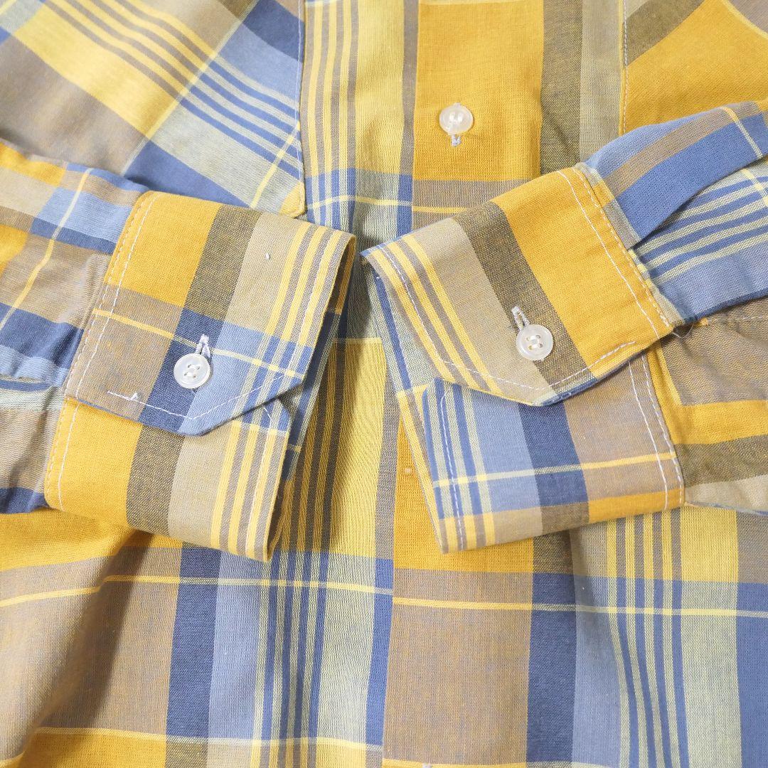 VINTAGE 70s L Check shirt -sohaj-