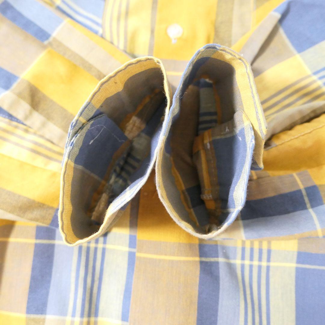VINTAGE 70s L Check shirt -sohaj-