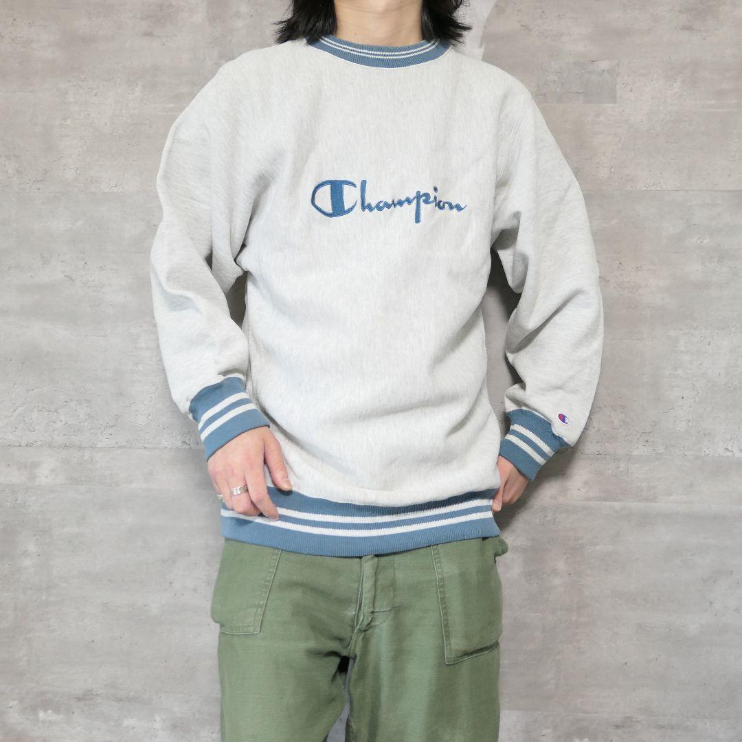 VINTAGE 90s L Reverse weave sweat -Champion-