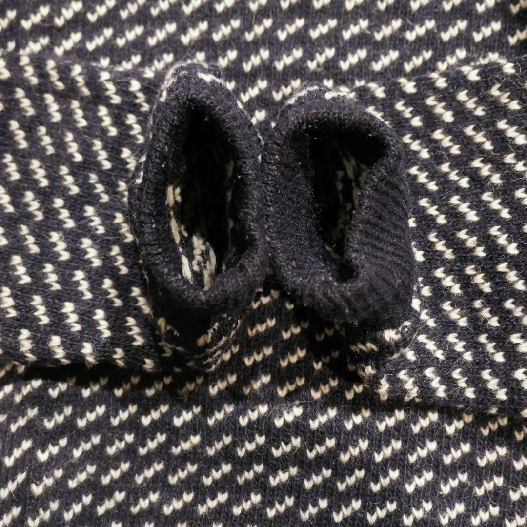 VINTAGE 80s Birds eye knit sweater -L.L.Bean-