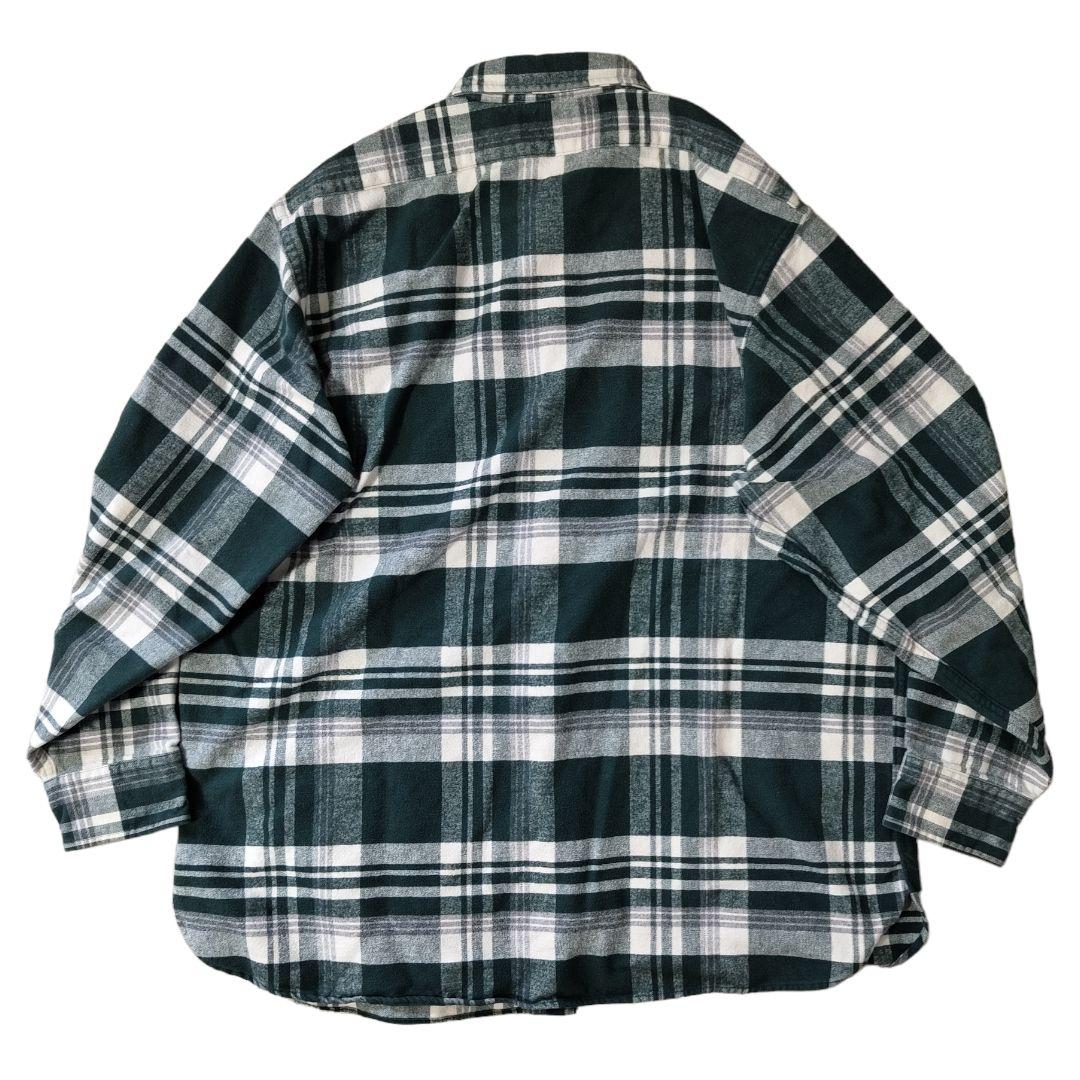 USED XL Check shirt -L.L.Bean-