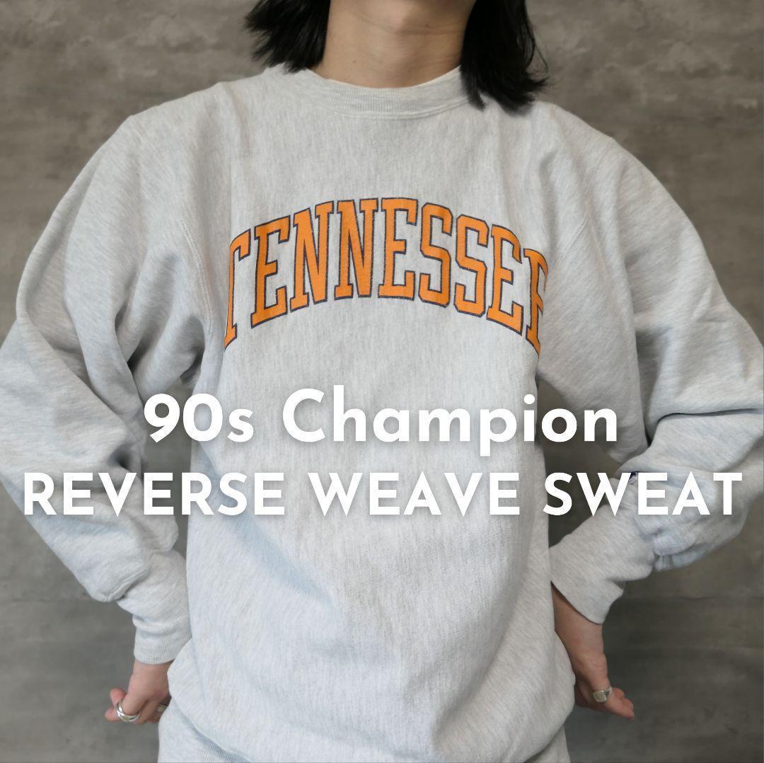 VINTAGE 90s L Reverse weave sweat -Champion-