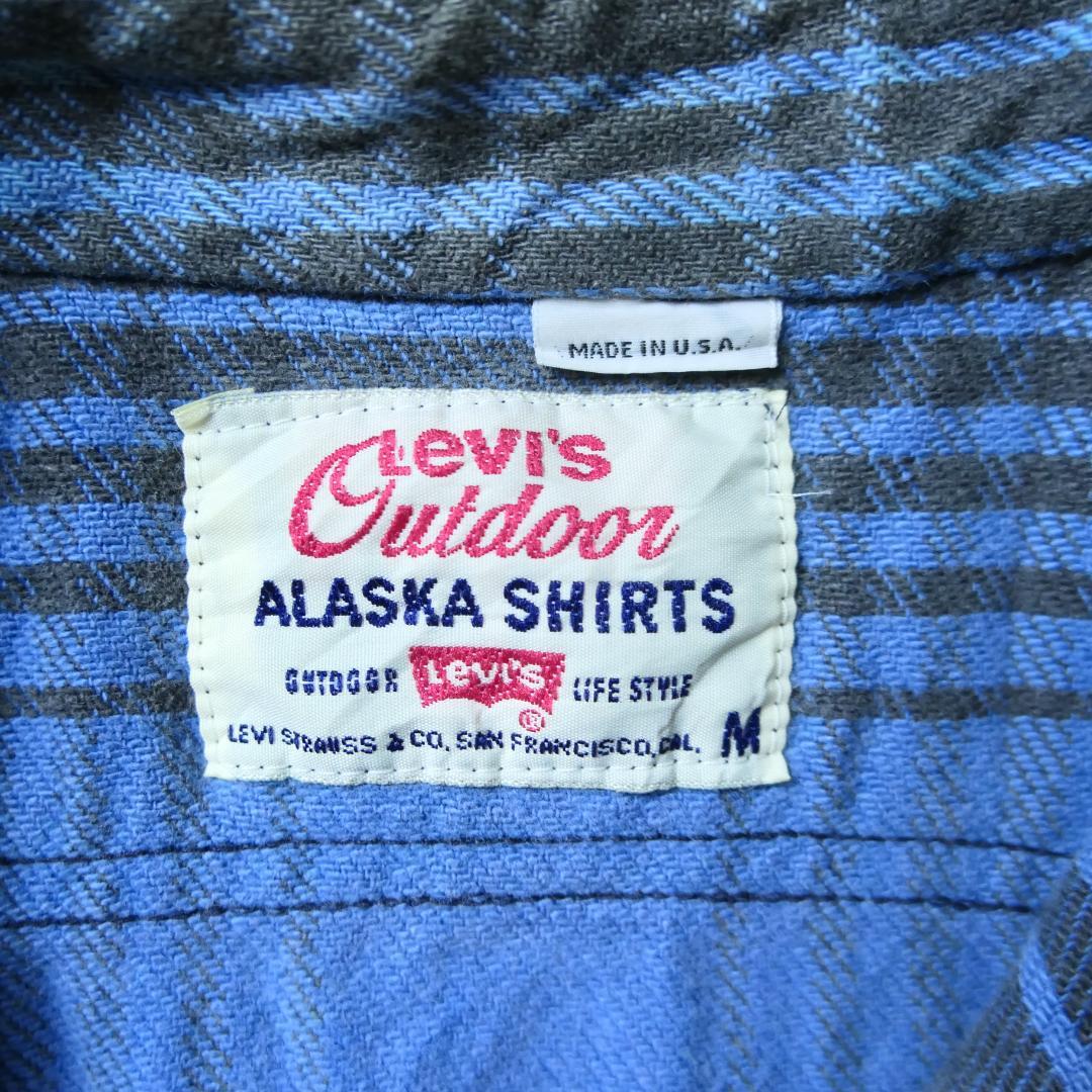 VINTAGE 90s M Heavy Flannel Shirt -Levi's-