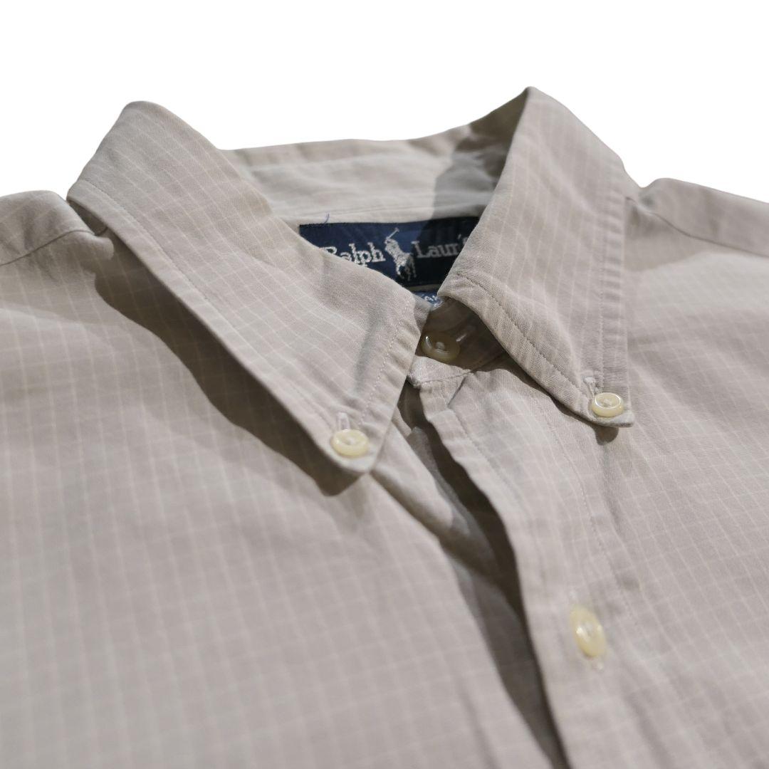 VINTAGE 90s L Button down Shirt "BLAKE" -Ralph Lauren-