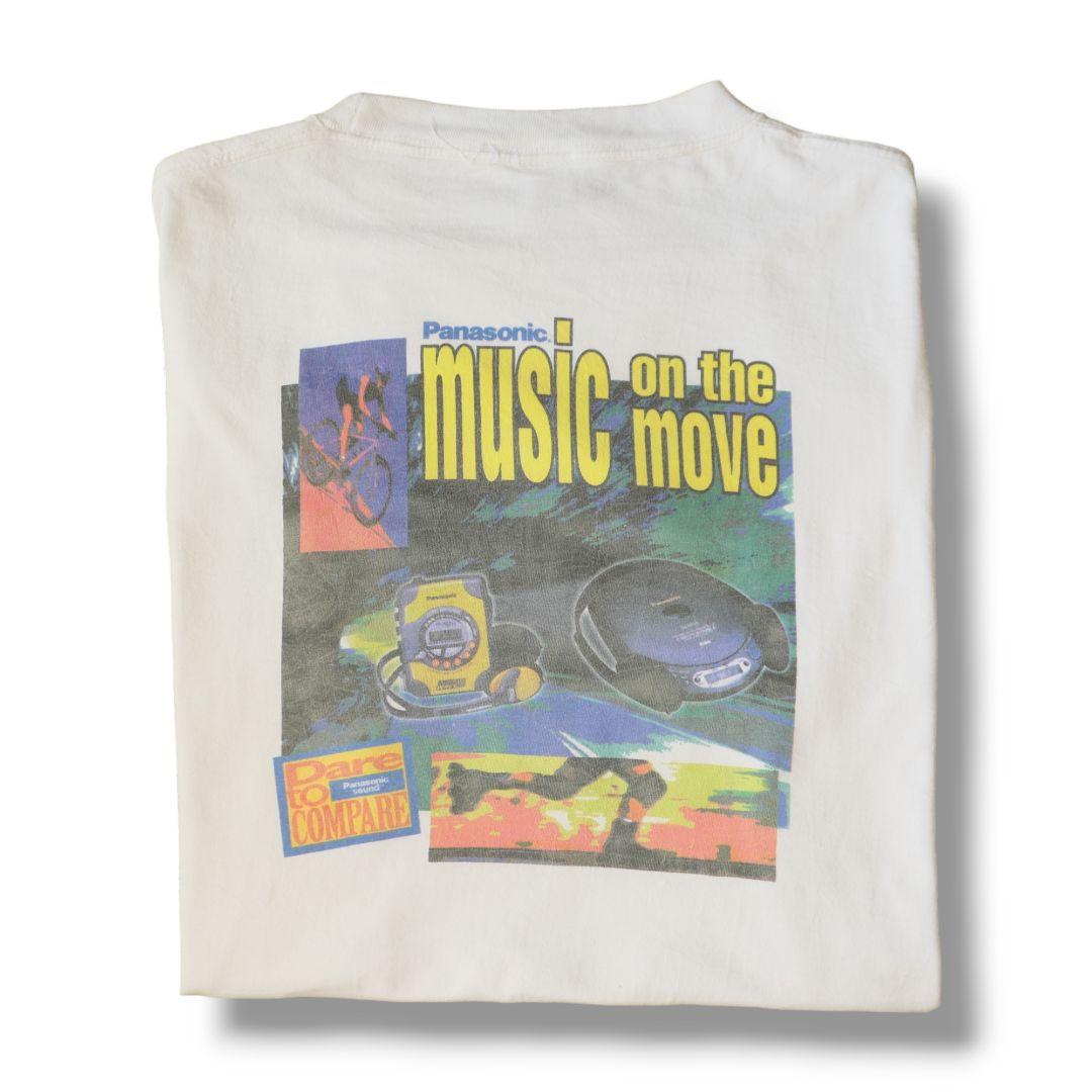 VINTAGE 90s XL Promotion Tee -Panasonic-