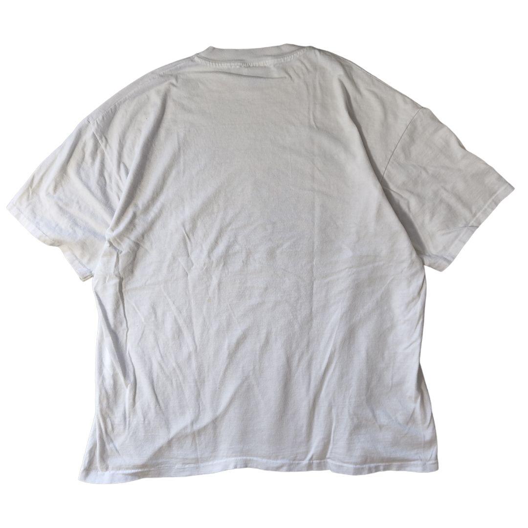 VINTAGE 80-90s XXL Print T-shirt -HANES-