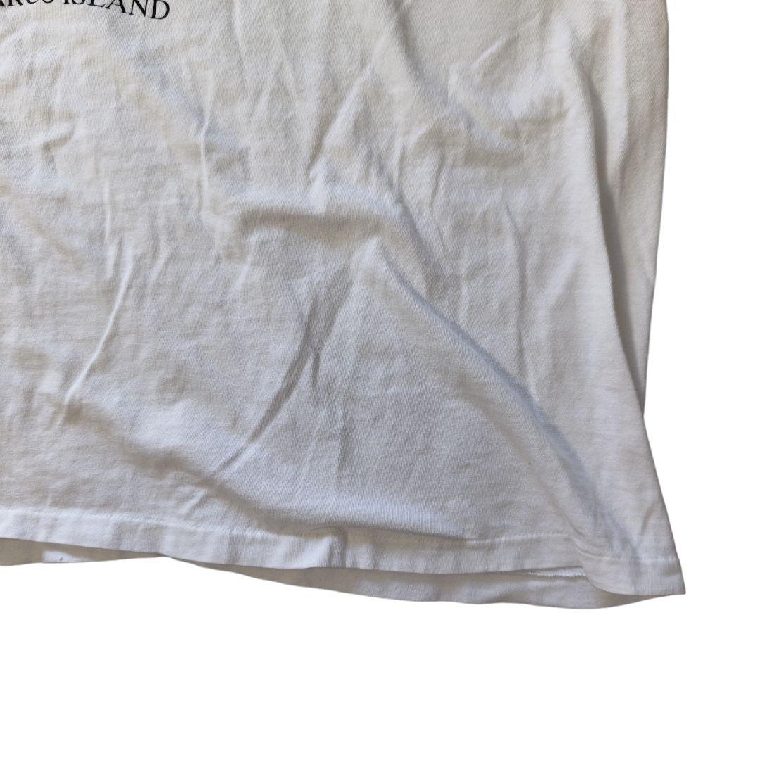 VINTAGE 80-90s XXL Print T-shirt -HANES-